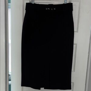 Nine West Classic Black Pencil Skirt